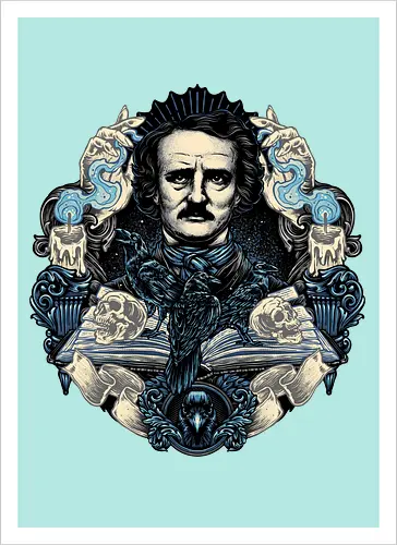 Keeper of the Macabre - Writer, poet, book, books, editor, critic, poetry, stories, theories, literature - Kunstdruck