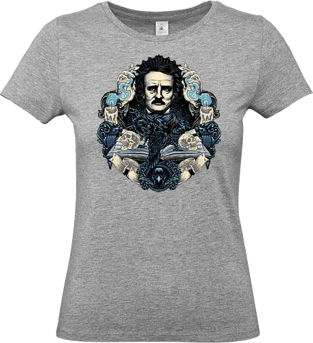 Keeper of the Macabre - Writer, poet, book, books, editor, critic, poetry, stories, theories, literature - Standard T-Shirt (Frauen)