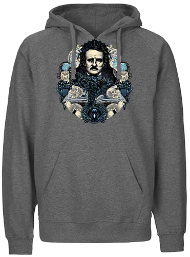 Keeper of the Macabre - Writer, poet, book, books, editor, critic, poetry, stories, theories, literature - Fairtrade Hoodie