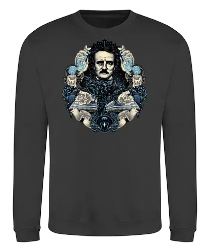 Keeper of the Macabre - Writer, poet, book, books, editor, critic, poetry, stories, theories, literature - Sweatshirt