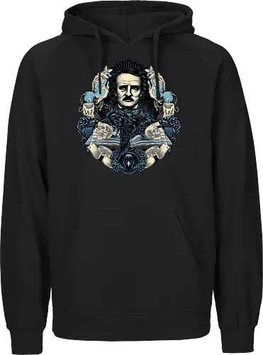 Keeper of the Macabre - Writer, poet, book, books, editor, critic, poetry, stories, theories, literature - Fairtrade Hoodie