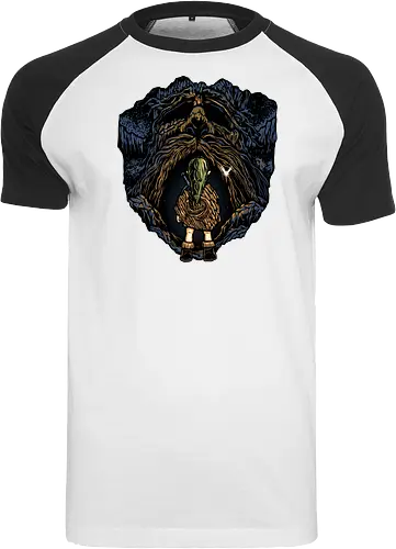 The Legend Continues - Hero, gaming, gamer, videogames, legend, games, Japanese, adventure - Raglan T-Shirt