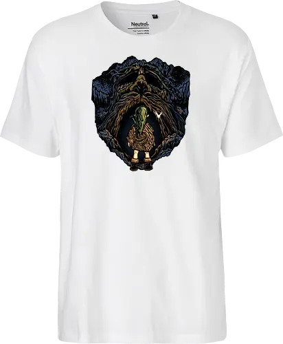 The Legend Continues - Hero, gaming, gamer, videogames, legend, games, Japanese, adventure - Fairtrade T-Shirt