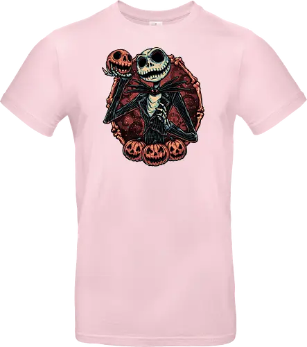 Pumpkin Nightmare - Movie, animated, animation, horror, Halloween, pumpkin, skeleton, character, fantasy - Standard T-Shirt