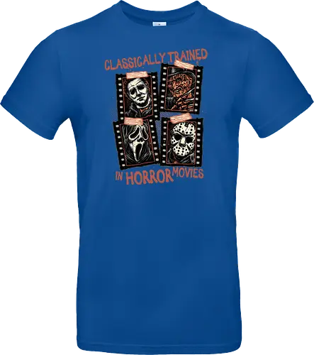 Classically Trained in Horror Movies - Horror, horror movies, classic horror, classic, villain, Halloween - Standard T-Shirt