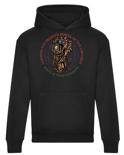 The Infinite Power of the Universe - Movie, film, superhero, villain, comics, comic, character, action, sci-fi, science fiction - Heavyweight Hoodie