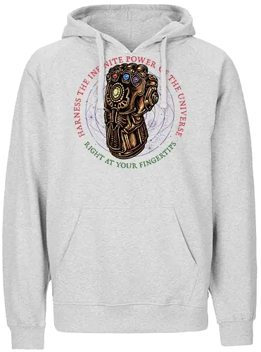 The Infinite Power of the Universe - Movie, film, superhero, villain, comics, comic, character, action, sci-fi, science fiction - Fairtrade Hoodie