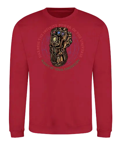 The Infinite Power of the Universe - Movie, film, superhero, villain, comics, comic, character, action, sci-fi, science fiction - Sweatshirt