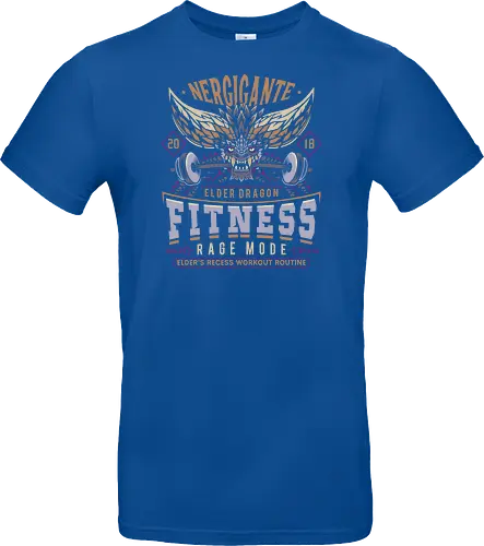 Nergigante Fitness - hunting, monster hunter world, nergigante, gamer, gaming, video games, iceborne, palico, wyvern, monster hunter rise, monster hunter wilds, furious rajang, pukei pukei, wilds ascendance - Standard T-Shirt