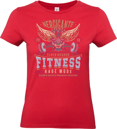 Nergigante Fitness - hunting, monster hunter world, nergigante, gamer, gaming, video games, iceborne, palico, wyvern, monster hunter rise, monster hunter wilds, furious rajang, pukei pukei, wilds ascendance - Standard T-Shirt (Frauen)