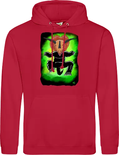 Trinityceratops - albern, Matrix, Trinity, Triceratops, Dinosaurier - Standard Hoodie
