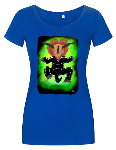 Trinityceratops - albern, Matrix, Trinity, Triceratops, Dinosaurier - Damen T-Shirt