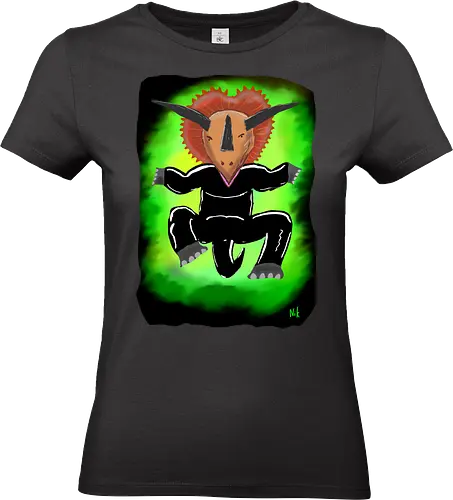 Trinityceratops - albern, Matrix, Trinity, Triceratops, Dinosaurier - Standard T-Shirt (Frauen)