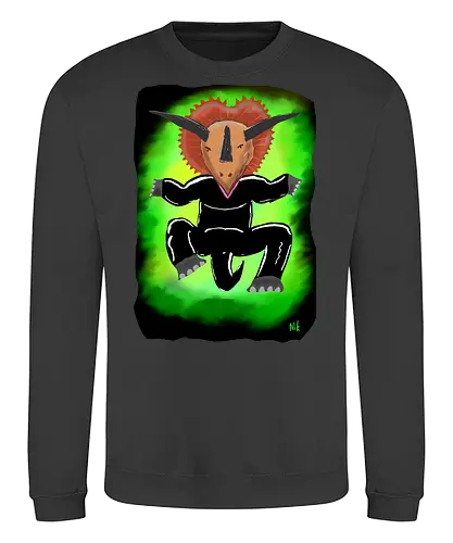 Trinityceratops - albern, Matrix, Trinity, Triceratops, Dinosaurier - Sweatshirt
