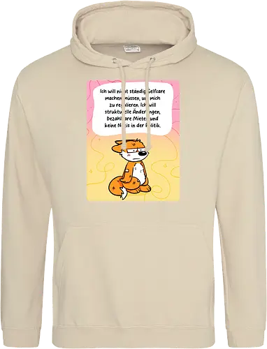 Regulationsfuchs - Fuchs, Politik, Selfcare - Standard Hoodie