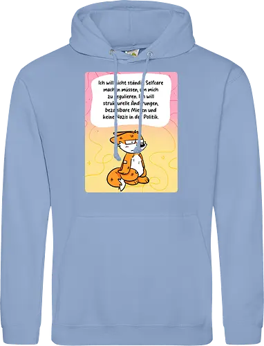 Regulationsfuchs - Fuchs, Politik, Selfcare - Standard Hoodie