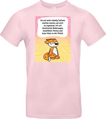 Regulationsfuchs - Fuchs, Politik, Selfcare - Standard T-Shirt