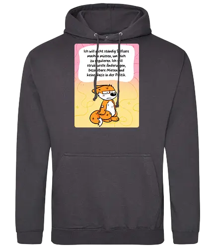 Regulationsfuchs - Fuchs, Politik, Selfcare - Standard Hoodie