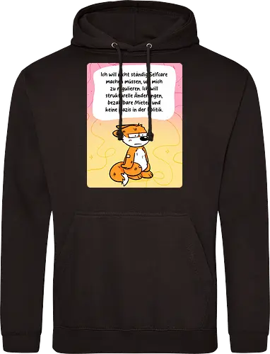 Regulationsfuchs - Fuchs, Politik, Selfcare - Standard Hoodie