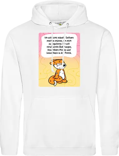 Regulationsfuchs - Fuchs, Politik, Selfcare - Standard Hoodie