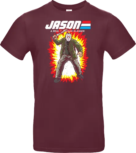 G.I JASON - horror, halloween, slasher, mashup, parody, comic, 80s, hero - Standard T-Shirt