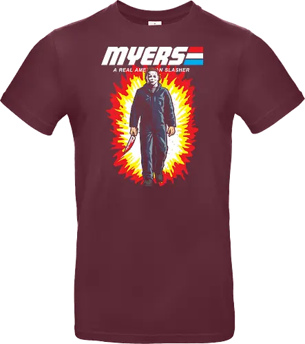 G.I MYERS - horror, halloween, slasher, mashup, parody, comic, 80s, hero - Standard T-Shirt