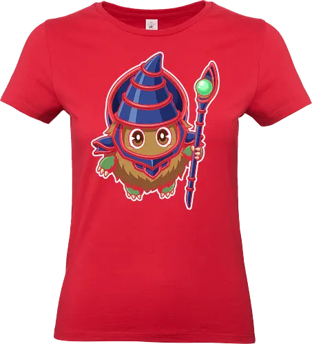Magical Mascot: The Ultimate Kuriboh - Kuriboh shirt, Dark Magician cosplay graphic, Yu-Gi-Oh merch, nostalgic anime streetwear, trading card game apparel, kawaii monster design, 90s anime clothing, aesthetic otaku fashion, funny anime mashup tee, classic duelist merch - Standard T-Shirt (Frauen)