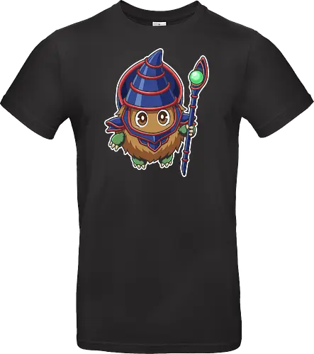 Magical Mascot: The Ultimate Kuriboh - Kuriboh shirt, Dark Magician cosplay graphic, Yu-Gi-Oh merch, nostalgic anime streetwear, trading card game apparel, kawaii monster design, 90s anime clothing, aesthetic otaku fashion, funny anime mashup tee, classic duelist merch - Standard T-Shirt