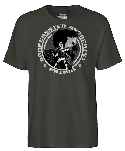 Compensated Anarchist - Dungeon Crawler Carl, RPG - Fairtrade T-Shirt