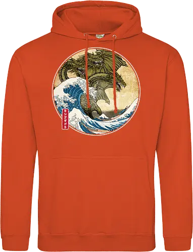 The Great King of terror off Kanagawa - Standard Hoodie