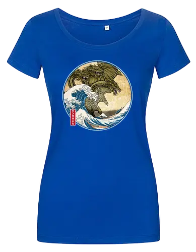 The Great King of terror off Kanagawa - Damen T-Shirt