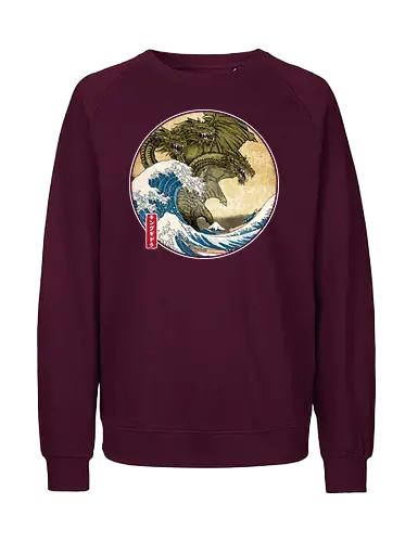 The Great King of terror off Kanagawa - Fairtrade Sweatshirt