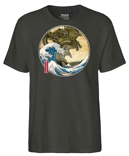 The Great King of terror off Kanagawa - Fairtrade T-Shirt