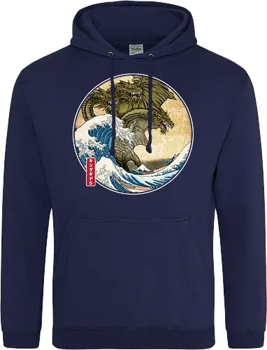 The Great King of terror off Kanagawa - Standard Hoodie