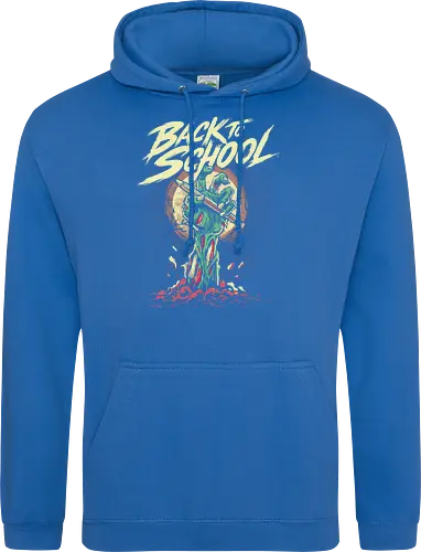 Back to School - back to school, 1st grade, 2nd grade, education, first day of school, halloween, horror, kindergarten, monster, pre k, school, spooky, teacher, teaching, zombie - Standard Hoodie