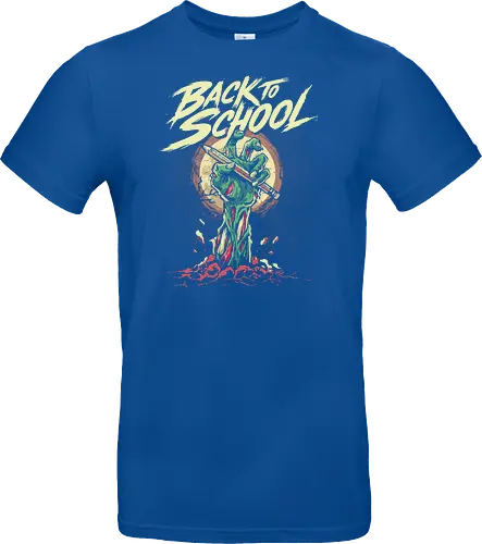 Back to School - back to school, 1st grade, 2nd grade, education, first day of school, halloween, horror, kindergarten, monster, pre k, school, spooky, teacher, teaching, zombie - Standard T-Shirt
