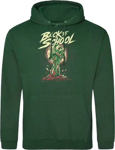 Back to School - back to school, 1st grade, 2nd grade, education, first day of school, halloween, horror, kindergarten, monster, pre k, school, spooky, teacher, teaching, zombie - Standard Hoodie