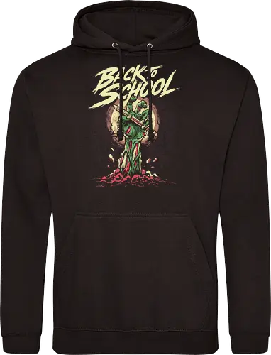 Back to School - back to school, 1st grade, 2nd grade, education, first day of school, halloween, horror, kindergarten, monster, pre k, school, spooky, teacher, teaching, zombie - Standard Hoodie