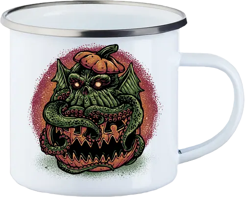 Tentacle or Treat - Horror, Halloween, Novel, book, creature, fictional, fiction, character, cosmic - Emailletasse