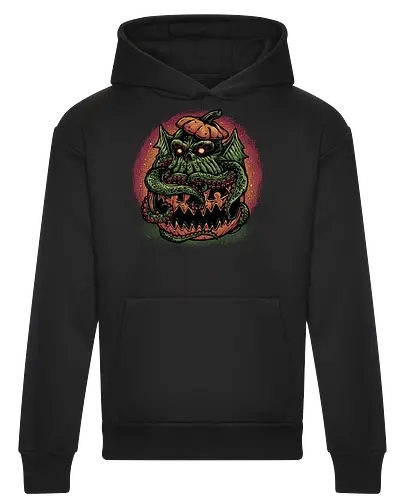 Tentacle or Treat - Horror, Halloween, Novel, book, creature, fictional, fiction, character, cosmic - Heavyweight Hoodie