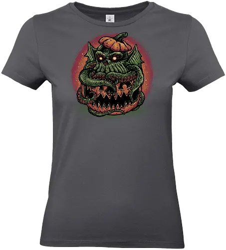 Tentacle or Treat - Horror, Halloween, Novel, book, creature, fictional, fiction, character, cosmic - Standard T-Shirt (Frauen)