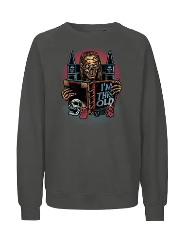 The Old Keeper - Horror, Halloween, series, TV show, TV series, old, funny - Fairtrade Sweatshirt