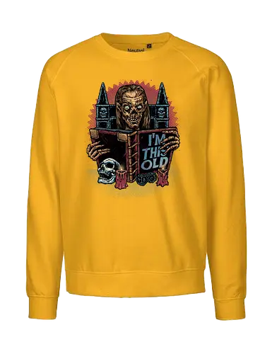 The Old Keeper - Horror, Halloween, series, TV show, TV series, old, funny - Fairtrade Sweatshirt