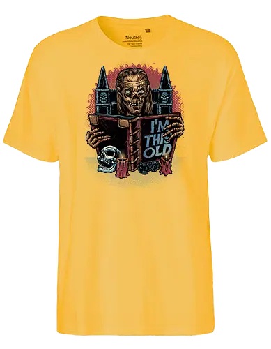 The Old Keeper - Horror, Halloween, series, TV show, TV series, old, funny - Fairtrade T-Shirt