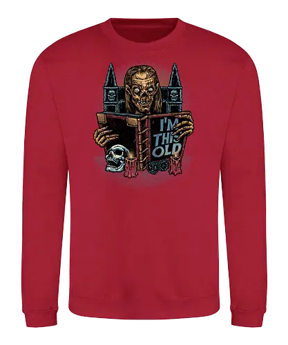 The Old Keeper - Horror, Halloween, series, TV show, TV series, old, funny - Sweatshirt