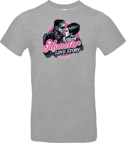 Monster Love Story - Horror, horror movies, classic horror, love, monsters, creature, Halloween - Standard T-Shirt