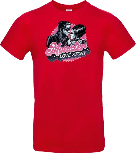 Monster Love Story - Horror, horror movies, classic horror, love, monsters, creature, Halloween - Standard T-Shirt