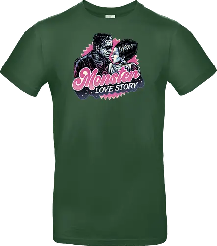 Monster Love Story - Horror, horror movies, classic horror, love, monsters, creature, Halloween - Standard T-Shirt