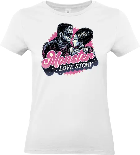 Monster Love Story - Horror, horror movies, classic horror, love, monsters, creature, Halloween - Standard T-Shirt (Frauen)