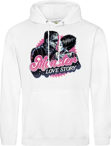 Monster Love Story - Horror, horror movies, classic horror, love, monsters, creature, Halloween - Standard Hoodie